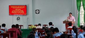 Thầy Nguyễn Hoàng Anh Thảo – Phó HT trường TH&THCS Vĩnh Bình