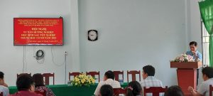 Ông Nguyễn Lê Hiền – Chuyên viên phòng GT&ĐT Vĩnh Hưng